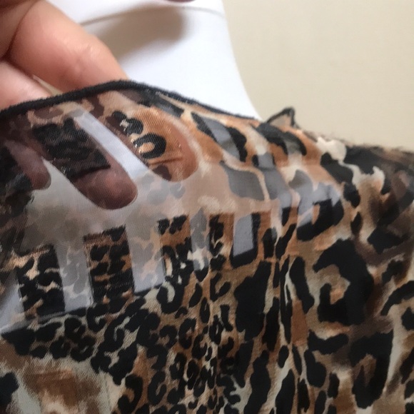 Regal Fashions / Chiffon Animal print / Shear dressy Jkt - Picture 15 of 16